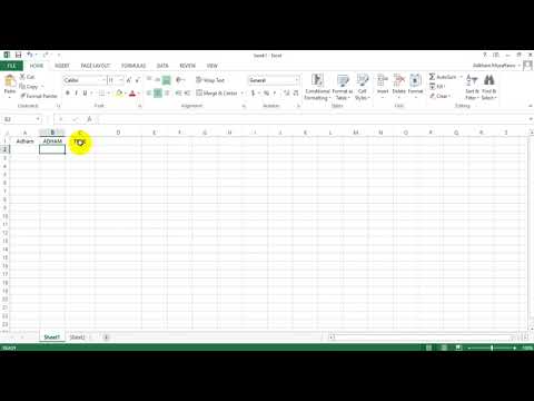 EXCEL 21-dars. String funksiya