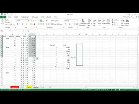 EXCEL 6-dars. Ma`lumotdan nusxa olish va ko`chirish