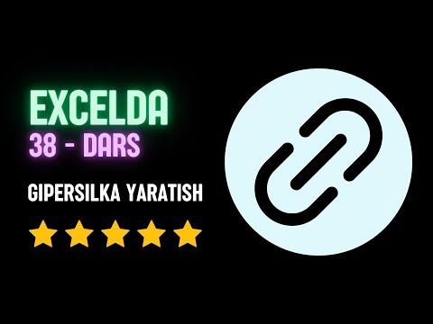 EXCELDA GIPERSILKA BILAN ISHLASH