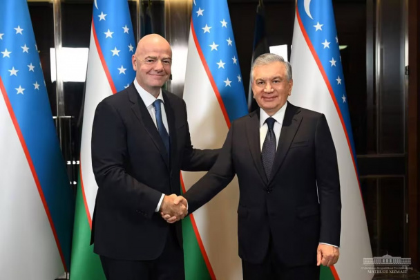 FIFA prezidenti Shavkat Mirziyoyevga maktub yo‘lladi