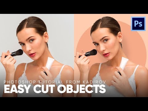 Fotoshopda obyektlarni ajratib olish (qirqish) - Easy cut objects in Photoshop