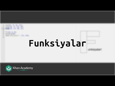 Funksiyalar