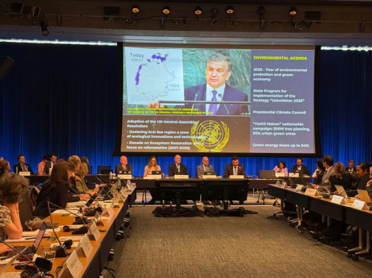 Global ekologik fondning VIII Assambleyasi O‘zbekistonda o‘tkaziladi