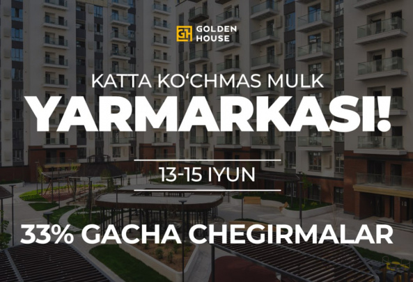 Golden House’dan yangi uy orzularingiz sari dadil qadam!