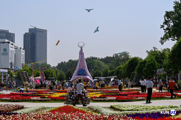 Gullar bilan bezatilgan kichik dunyo – Toshkent «Gullar festivali»dan fotoreportaj