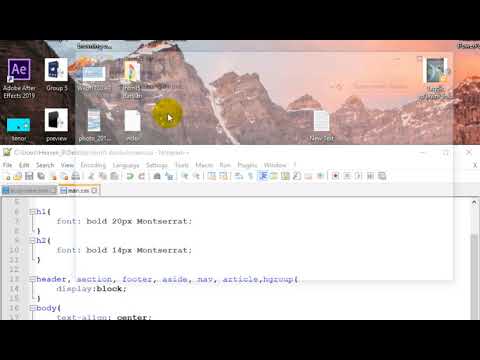 HTML5 10-dars.  Navigatsiyaga stil berish