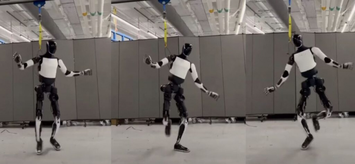 Ilon Mask Tesla’ning raqsga tushayotgan roboti videosi bilan bo‘lishdi