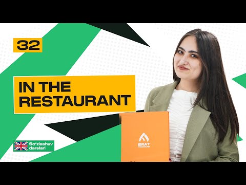 In the restaurant