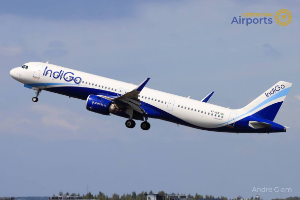 IndiGo aviakompaniyasi Mumbaydan Toshkentga qatnovlarni yo‘lga qo‘yadi