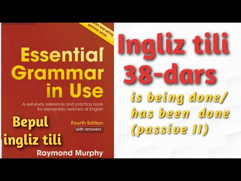 is being done/has been done (passive II)