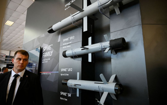 Ispaniya Isroil bilan raketalar yetkazib berish bo‘yicha shartnomani to‘xtatdi