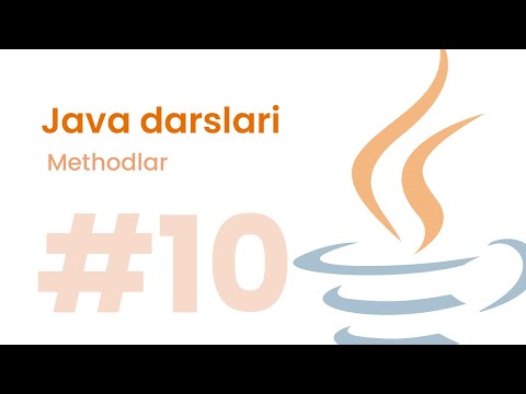 Java Darslari #10 - Methodlar