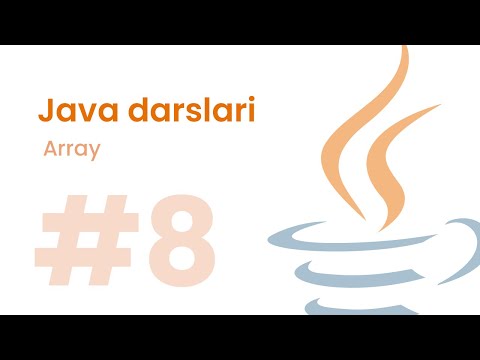 Java darslari #8 - Array