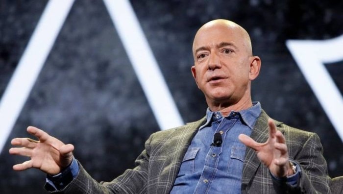 Jeff Bezos yer yuzidagi eng boy odamga aylandi