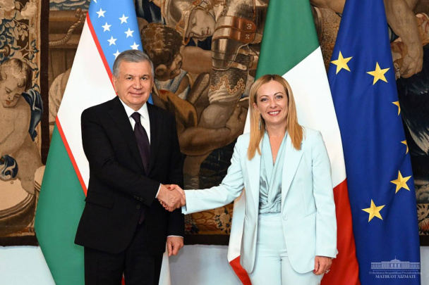Jorja Meloni 28-29 may kunlari O‘zbekistonga keladi