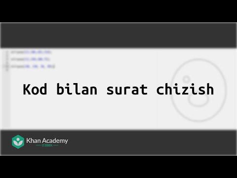 Kod bilan surat chizish