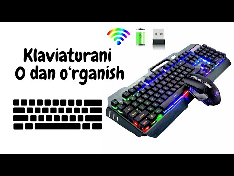 KOMPYUTERDA KLAVIATURANI 0 DAN O'RGANISH 2025