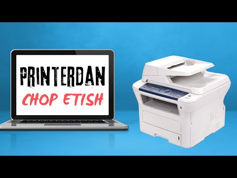 KOMPYUTERDA PRINTERDAN CHIQARISH