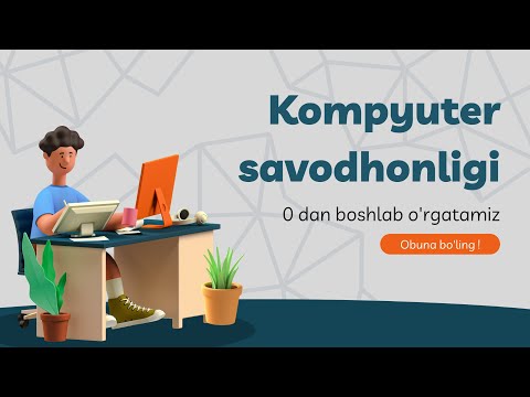KOMPYUTERNI 0 DAN O'RGANISH