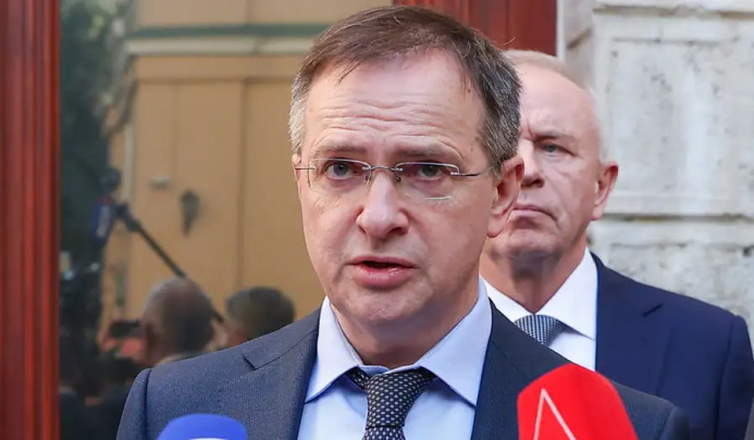 Kreml Medinskiyni yana Ukraina bilan muzokaralarga jo‘natadi
