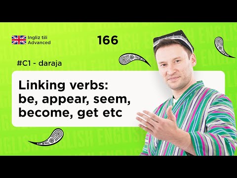 Linking verbs: be, appear, seem, become, get ect.
