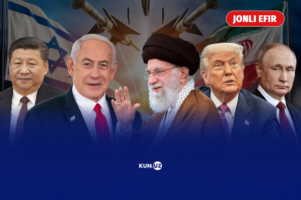 🔴 LIVE: Isroil - Eron ziddiyati: tomonlar ochiq urush boshladi