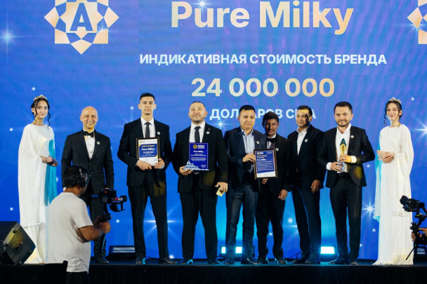 Marketing, sifat va ishonch - Pure Milky “Yil brendi” mukofotini qo‘lga kiritdi