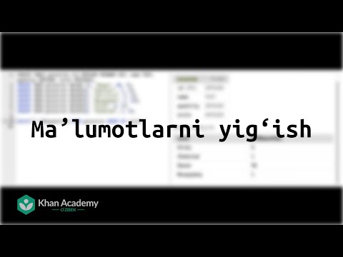 Maʼlumotlarni yig‘ish