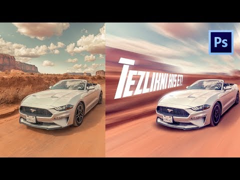 Motion Blur effekti - Amazing Motion Blur effect in Photoshop