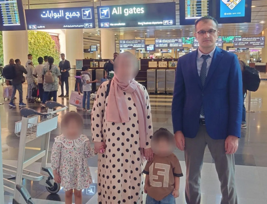 O‘monda tutqunlikda saqlangan ayol va uning farzandlari O‘zbekistonga qaytarildi