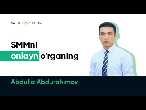 Onlayn SMM kursi uchun qabul boshlandi