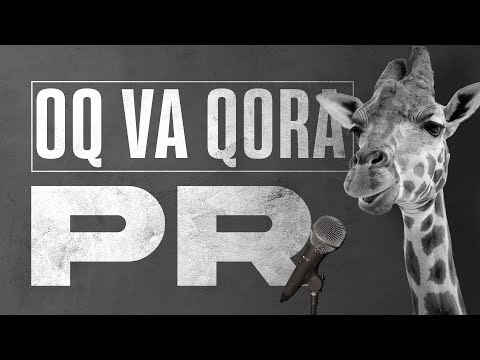 Oq va qora PR nima?