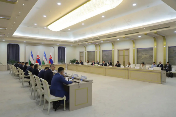 O‘zbekiston-Slovakiya hukumatlararo komissiyasi birinchi yig‘ilishi bo‘lib o‘tdi