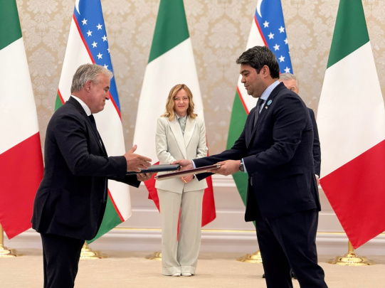 O‘zbekiston va Italiya atom energiyasi sohasida hamkorlik qiladi