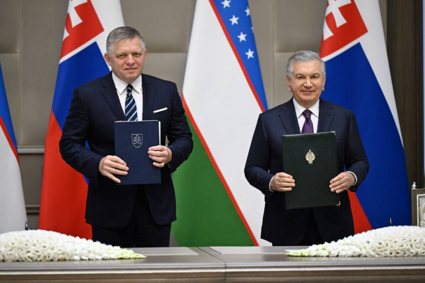O‘zbekiston va Slovakiya o‘rtasida strategik sheriklik munosabatlari o‘rnatildi