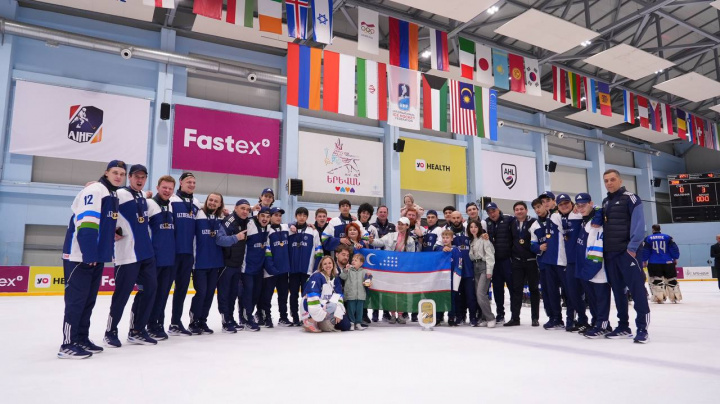 O‘zbekiston xokkey milliy jamoasi jahon chempionati III divizioniga chiqdi