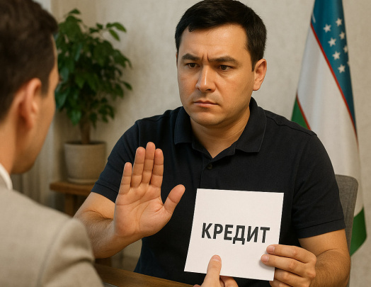 O‘zbekistonda kredit ajratilishini o‘ziga o‘zi taqiqlash imkoniyati paydo bo‘ldi