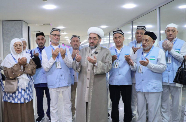 O‘zbekistonlik hojilarning dastlabki guruhi Saudiya Arabistoniga jo‘nab ketdi