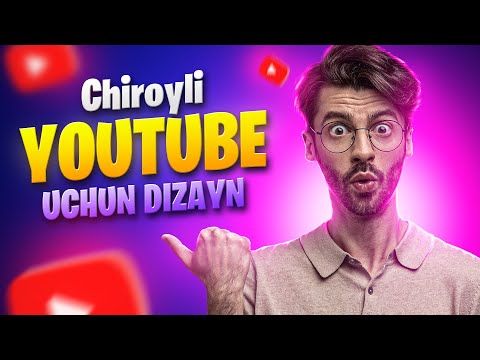 Photoshop Effekt / 04-dars. Yuotube video uchun prevyu dizayn