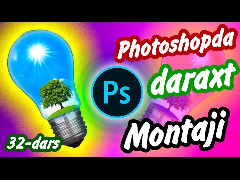 Photoshopda daraxt fotomontaji  #adobephotoshop #photoshop