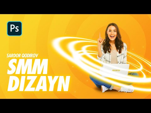 Photoshopda SMM dizayn tayyorlash