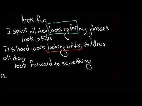 phrasal verb 
