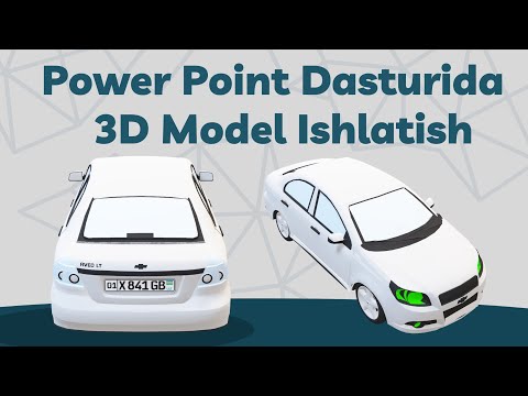 POWER POINT DASTURIDA 3D MODEL ISHLATISH