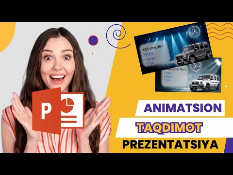 POWER POINT DASTURIDA ANIMATSION SLAYD TAYYORLASH // LINKLI PREZENTATSIYA TAYYORLASH