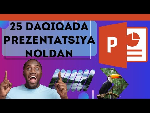 POWER POINT DASTURIDA SLAYD TAYYORLASH // PREZENTATSIYA TAYYORLASH