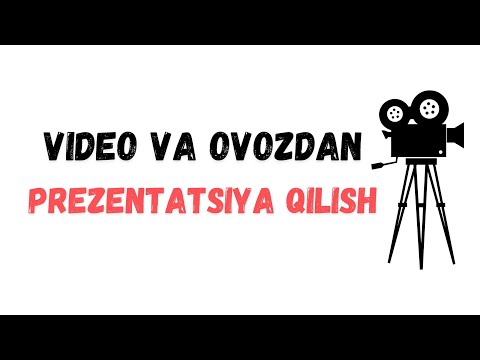 PREZENTATSIYA TAYYORLASH JARAYONIDA VIDEO VA MUSIQA ISHLATISH