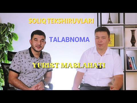 Professional Yurist bilan 5 suxbat: Soliq tekshiruvlari va talabnomalar xaqida Amir Umurzakov bilan