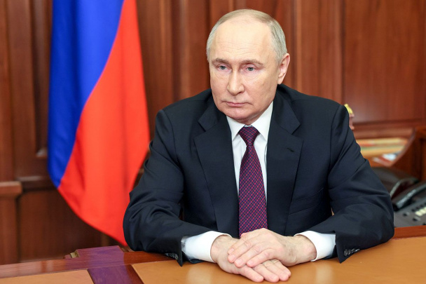 Putin 9 may kuni Ukrainada o‘t ochish to‘xtatilishini e’lon qildi