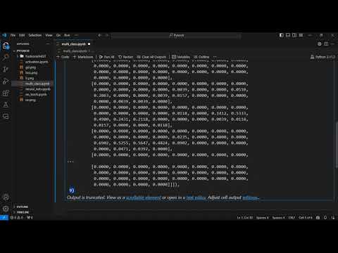 Pytorch 6 dars  Multiclass classification