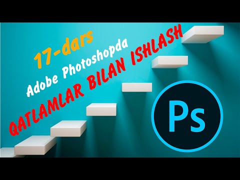 Qatlamlar panelining umumiy ko‘rinishi #qatlam #слои #фотошоп_слои